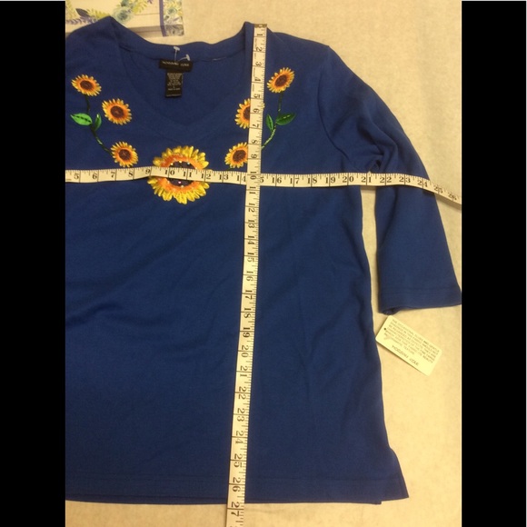 Morgan Cole Sunflower top Size L - Picture 3 of 6